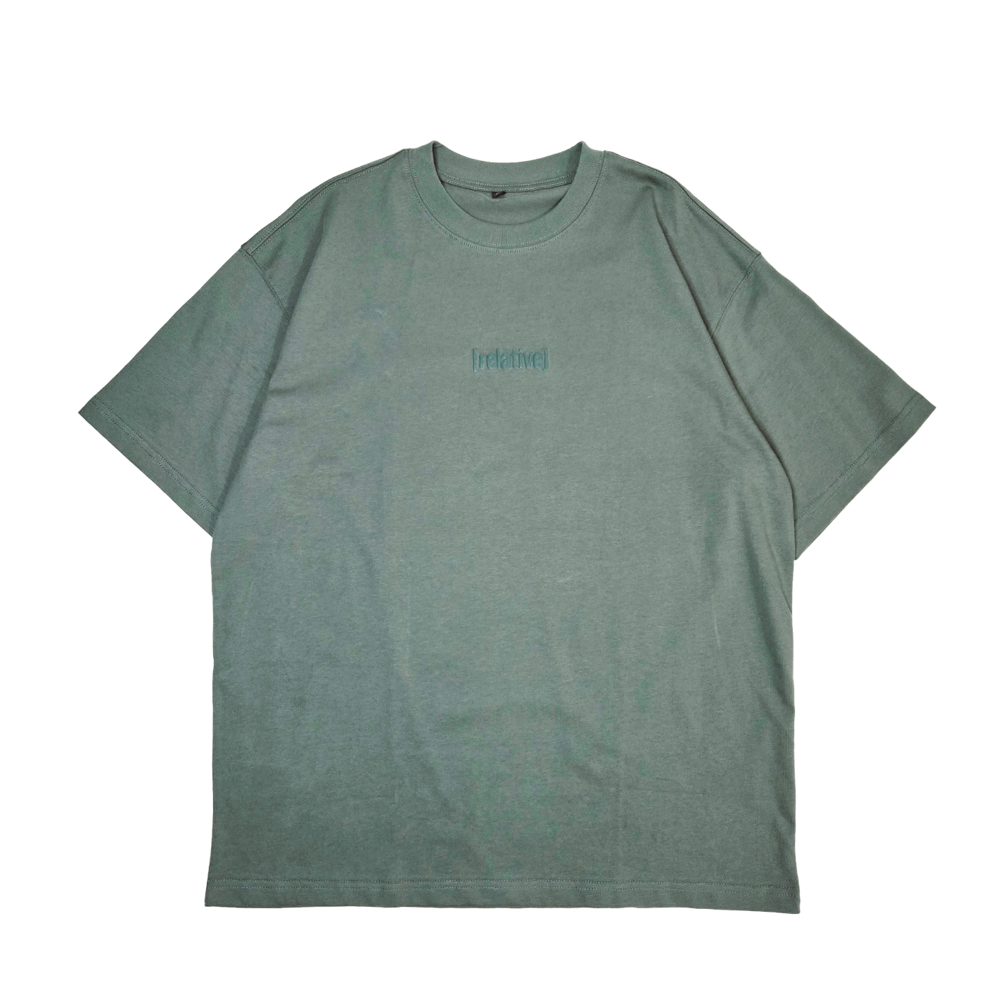 Basic 3D Light Green Oversize Tshirt