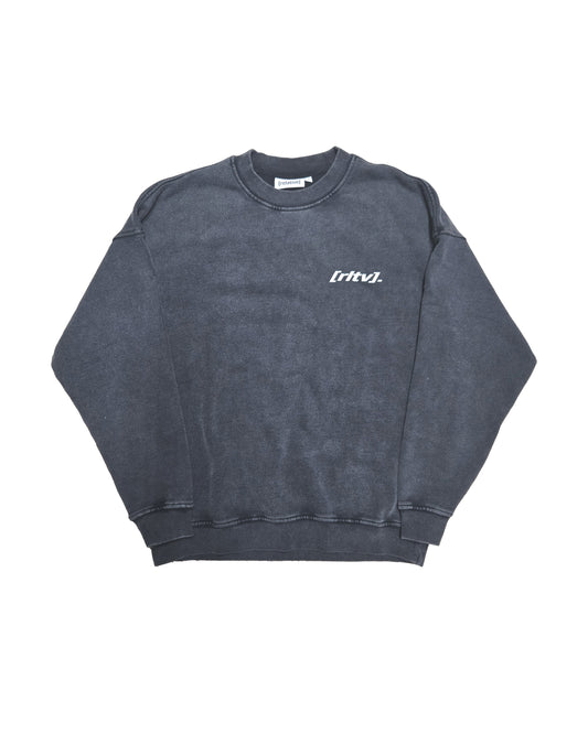 Relative Dark Grey Vintage Washed Sweater